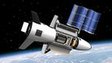 Artist's impression of X-37B in space