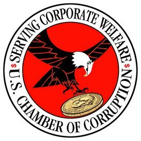 Chamber of Commerce logo caricature