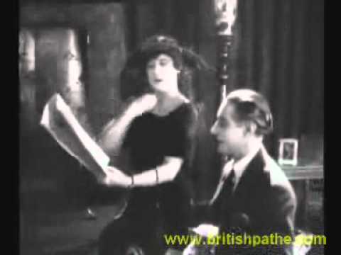 Rare 1916 & 1923 film of Male Impersonator Hetty King (+ 1934 recording 