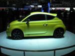 Fiat 500 Coupe Zagato concept at the 2011 Geneva Motor Show