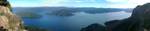 View of Lake Waikaremoana from Panekiri Bluff