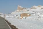 Scotts Bluff during winter (Nov. 2002)