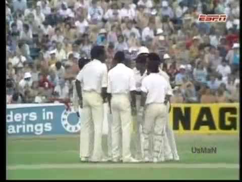 Michael Holding's ferocious spell at The Oval in 1976