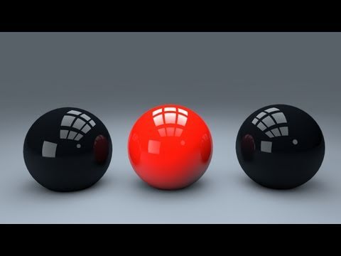 Cinema 4D r12 Tutorial: Realistic Studio Lighting (Global Illumination) - AcrezHD