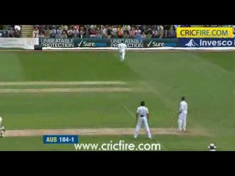 Simon Katich 104* and Ricky Ponting 100*, 1st Test, Day 2, Ashes 2009