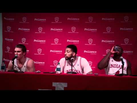 Jordan Hulls, Christian Watford and Victor Oladipo Post-Game - Kentucky Game