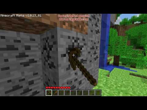 Minecraft Tutorials - 01 - How to Survive your First Night