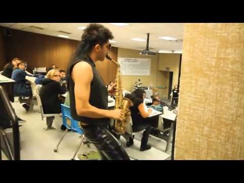 Sexy Sax Man Careless Whisper Prank feat. Sergio Flores (directors cut)