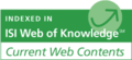 Indexed in ISI Web of Knowledge Current Web Contents