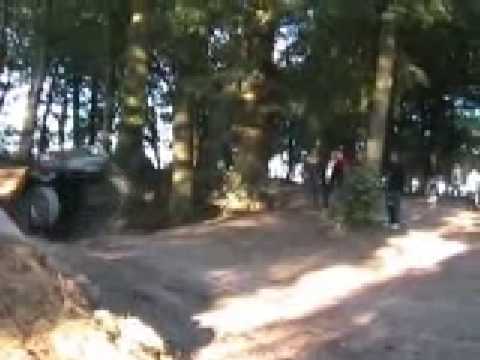 Crash testing a Jeep Cherokee