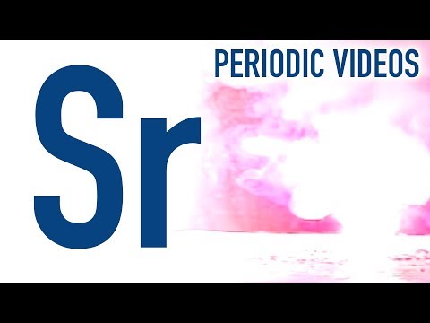 Strontium (new) - Periodic Table of Videos