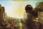 Turner's Dido Building Carthage. Seaport with the Embarkation of the Queen of Sheba is an oil painting by Claude Lorrain (also known as Claude Gellée), in the National Gallery, London, signed and dated 1648.