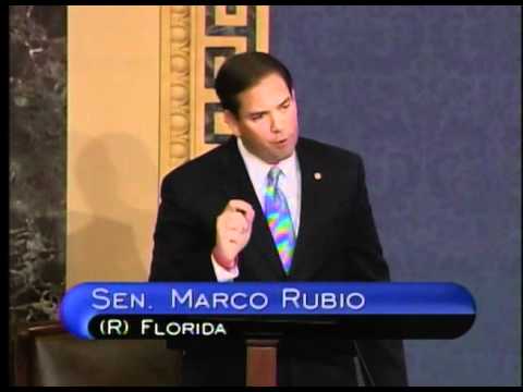 Senator Marco Rubio's Maiden Floor Speech