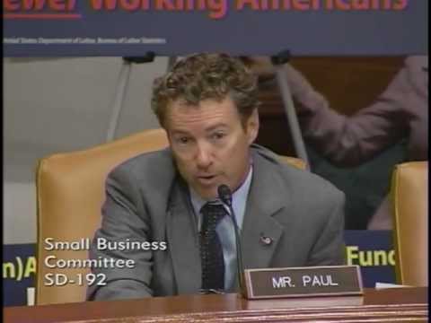 Sen. Rand Paul Questions Treasury Sec. Tim Geithner at Hearing - 10/18/11