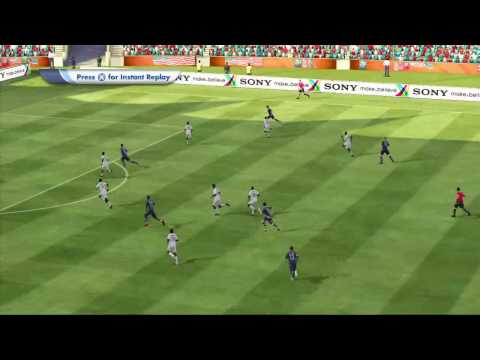 USA vs Ghana World Cup Match (Simulated with Fifa 2010 South Africa)