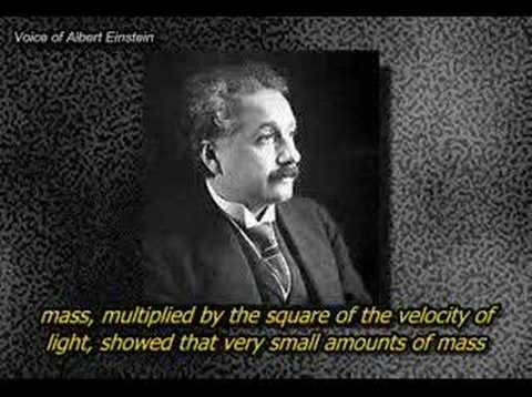 E=mc²: Einstein explains his famous formula