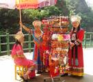 Chinese Girls in Zhangjiajie Traditional Dresses