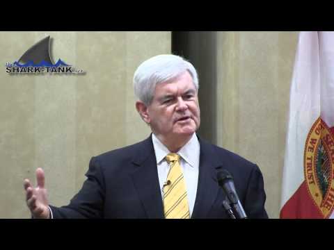 Newt Gingrich Mocks President Obama-Hilarious!