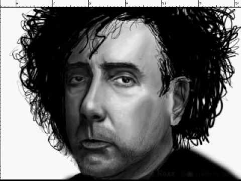 Tim Burton - Speed Painting