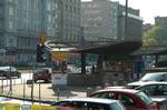 Warszawa Śródmieście WKD station with type EN95 train. Warszawa Śródmieście WKD is the city terminus of the Warszawska Kolej Dojazdowa (WKD) suburban light rail line in Warsaw.