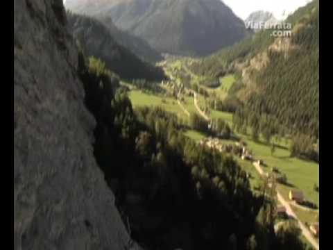 One Minute Via Ferrata, Evolene, Valais, Switzerland