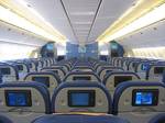 Boeing 777-200ER Economy Class. Economy Class offers a 31