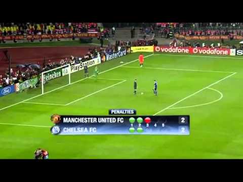 Champions League Final 2008 - ManU vs Chelsea - Penalty Shootout