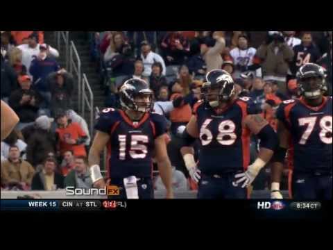 Tim Tebow Sound FX Week 14 HD