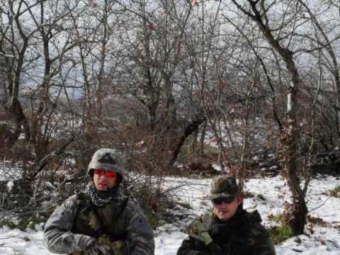 US army combat uniform (ACU) Vs Hellenic uniform camo woodland