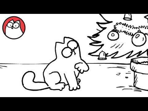 Simon's Cat in 'Santa Claws'