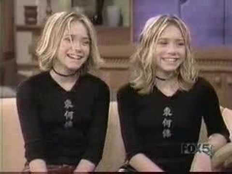 Mary-Kate & Ashley At Donny & Marie 2000 Clp.2