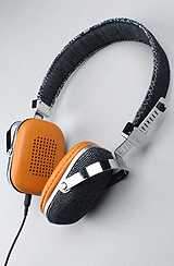 Frends Headphones The Premium Light Headphone in Denim & Leather