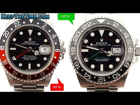 Rolex GMT-Master II 16710 (coke) vs. 116710 (ceramic)