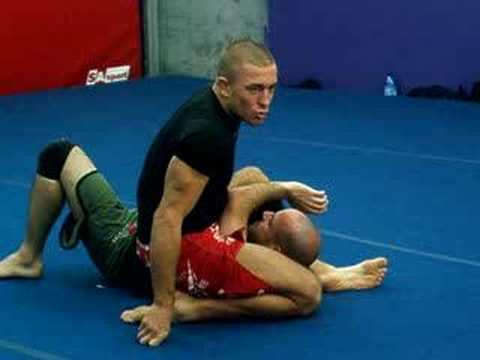 George St Pierre armbar