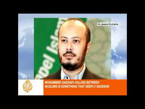 Gaddafi son in Libyan rebel custody