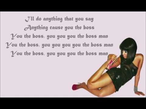 Rick Ross Nicki Minaj - You The Boss Lyrics NEW SONG 2011