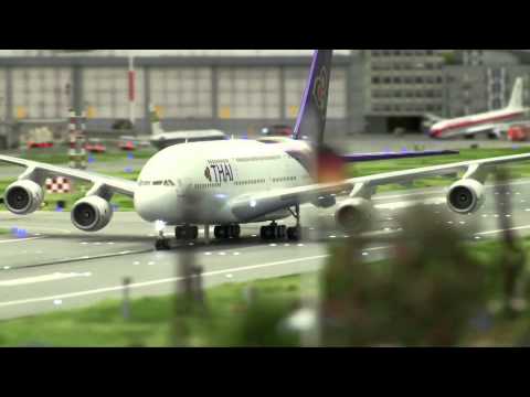 AMAZING MODELS: Worlds Biggest Miniature Airport | Knuffingen Flughafen