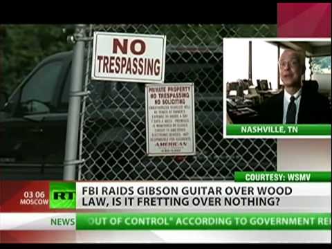 Feds raid Gibson guitar