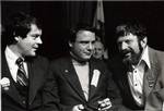 Bukovsky was a guest at the 1977 AFL–CIO Convention in Los Angeles. He appears (center) with Tom Kahn (left, an assistant to AFL–CIO President George Meany) and Theodore Bikel (right, President of the Actors' Equity Association.[8]