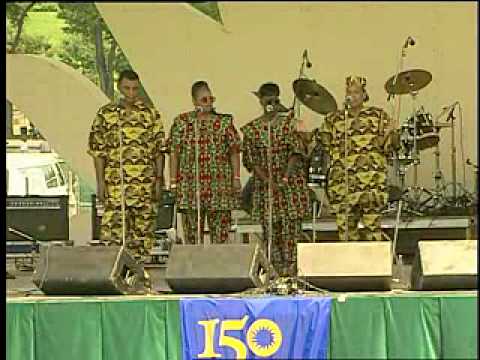 The Freedom Singers perform 