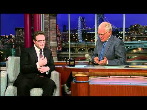 David Letterman - Seth Rogen's Smoking Habit