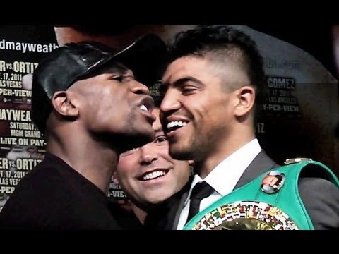 Floyd Mayweather Jr vs Victor Ortiz: Final Press Conference [FightFan.com]