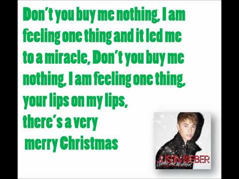 Mistletoe - Justin Bieber (Lyrics)