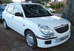 2002–2005 Daihatsu Sirion (M100RS) hatchback, Australia