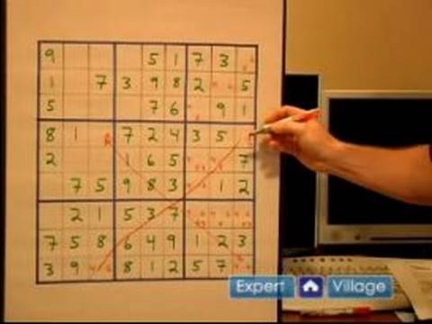 How to Solve Sudoku Puzzles : X-Wing Strategy in Sudoku