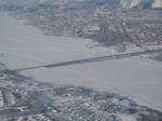 Aerian view of Cherepovets (Russian: Черепове́ц) is a city in the west of Vologda Oblast, Russia, located on the banks of the Sheksna River, a tributary of the Volga River, and on the shores of the Rybinsk Reservoir.