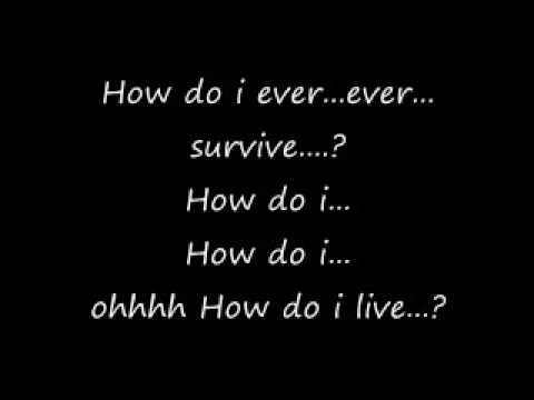 how do i live lyrics by Leann Rimes