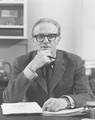 William N. Lipscomb, Jr. at his desk.