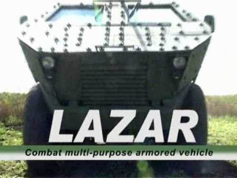 Lazar btr-sr 8808 MRAP mine resistant ambush protected vehicle Yugoimport Serbia Serbian.wmv