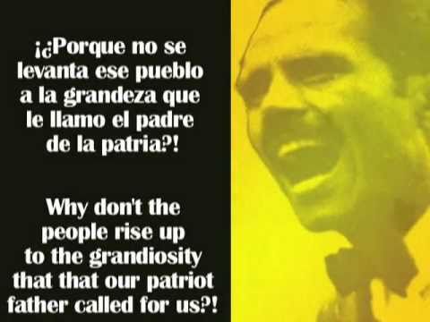 Pedro Albizu Campos habla sobre la independencia de Puerto Rico